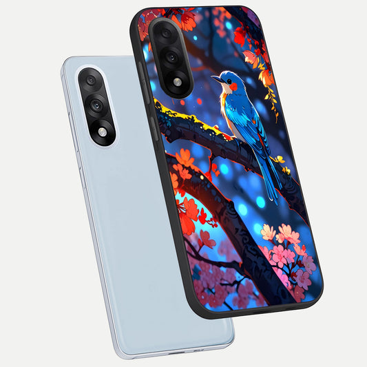  Blooming Water Drift phone case For Oneplus Nord 5 showing premium glass back cover with detailed artwork