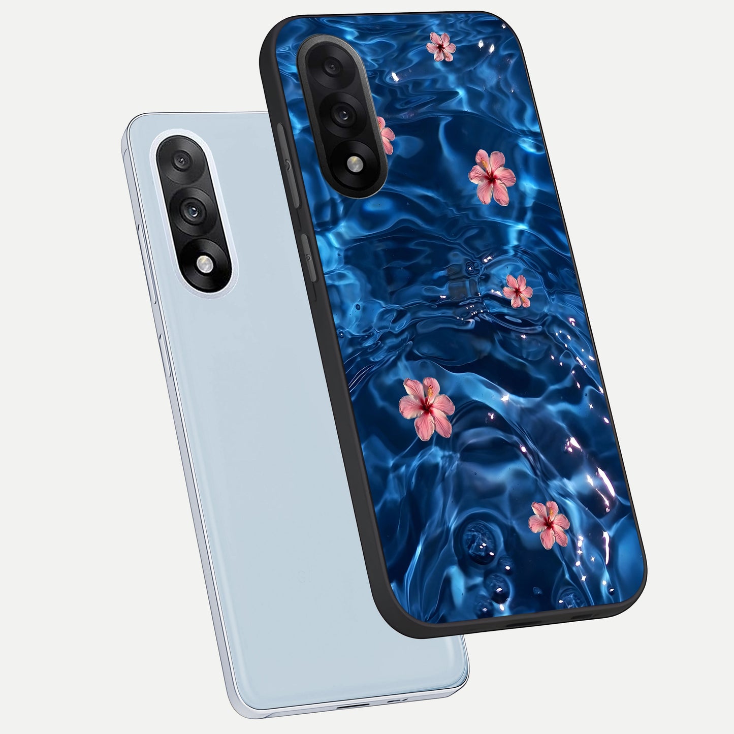  Bloom Thread Art phone case For Oneplus Nord 5 showing premium glass back cover with detailed artwork