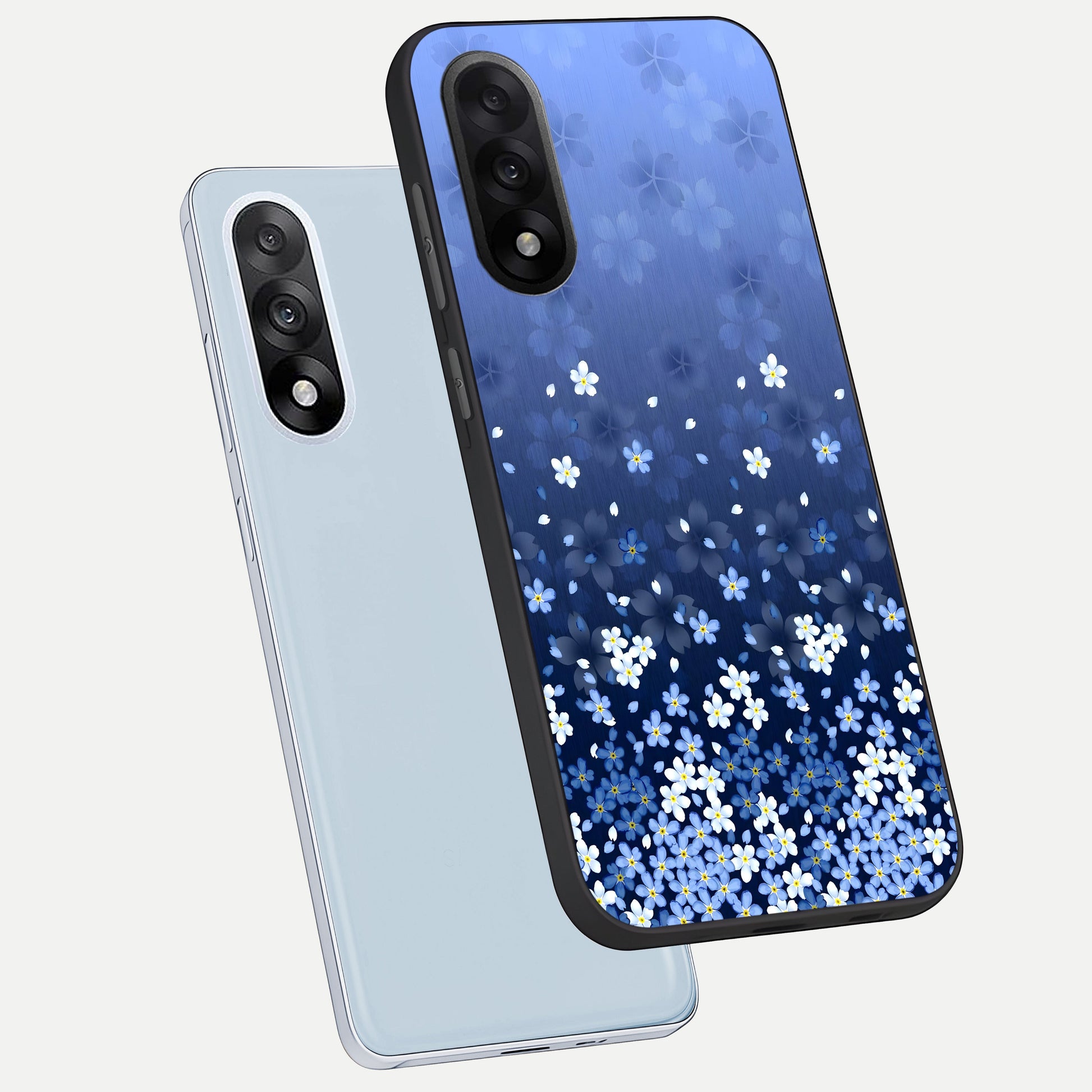  Blue Starry phone case For Oneplus Nord 5 showing premium glass back cover with detailed artwork