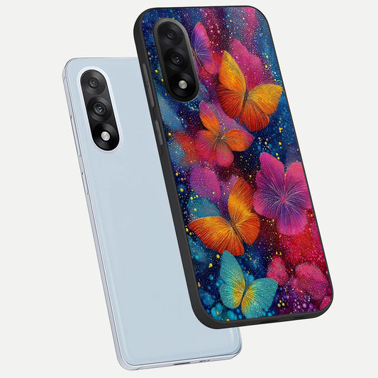  Butterfly Dream Mist phone case For Oneplus Nord 5 showing premium glass back cover with detailed artwork