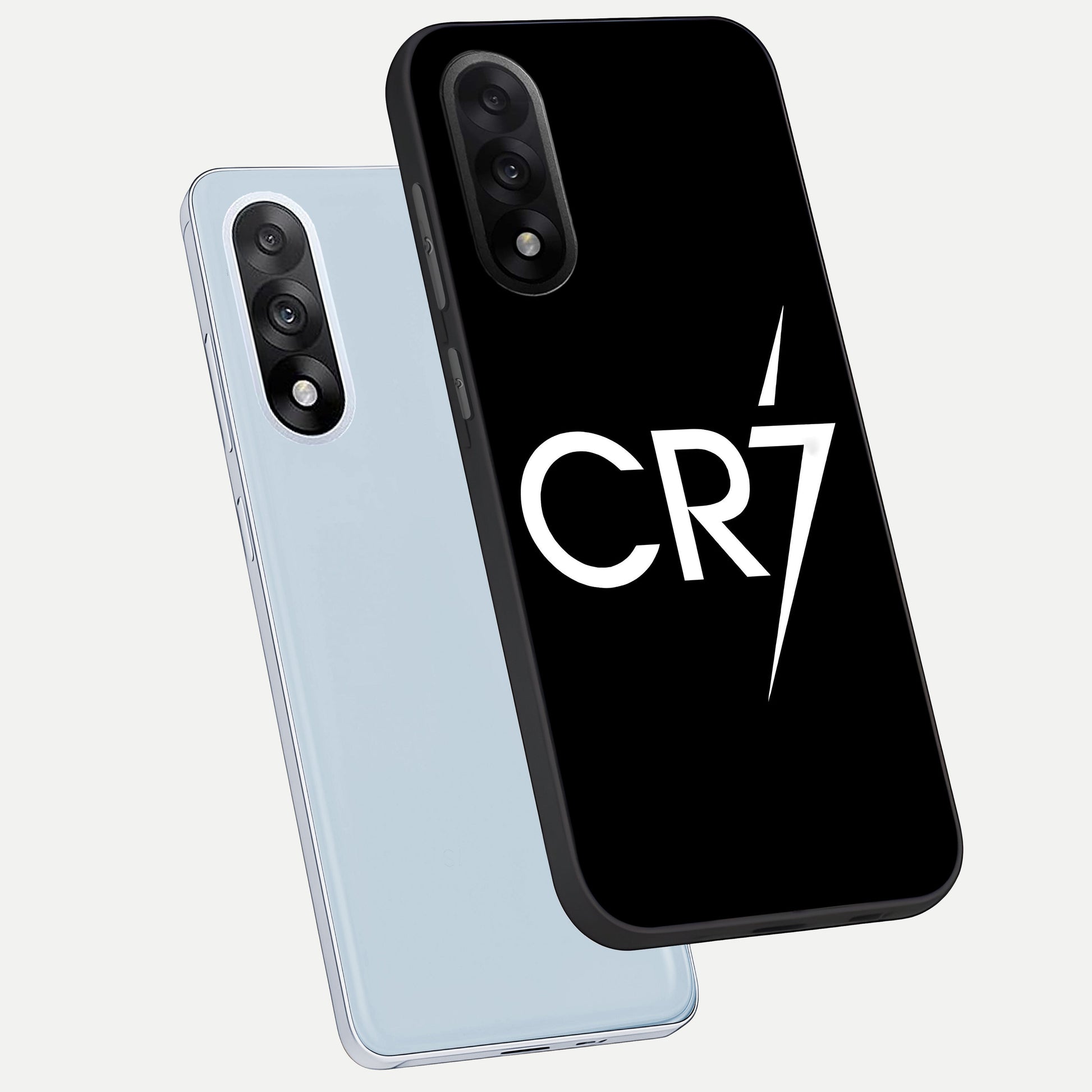  CR7 Elite Strike phone case For Oneplus Nord 5 showing premium glass back cover with detailed artwork