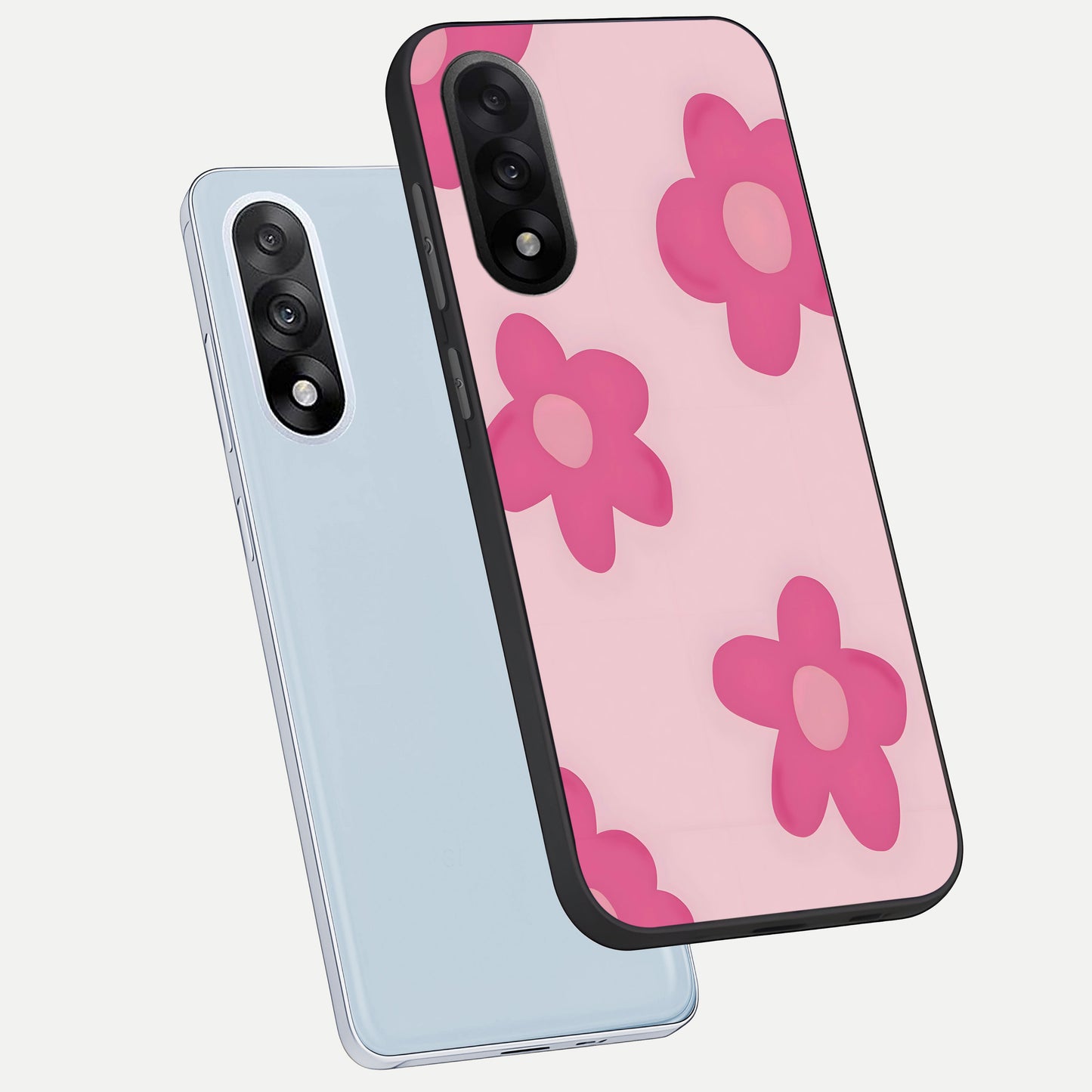  Candy Bloom Dreams phone case For Oneplus Nord 5 showing premium glass back cover with detailed artwork