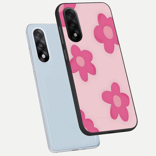  Candy Bloom Dreams phone case For Oneplus Nord 5 showing premium glass back cover with detailed artwork