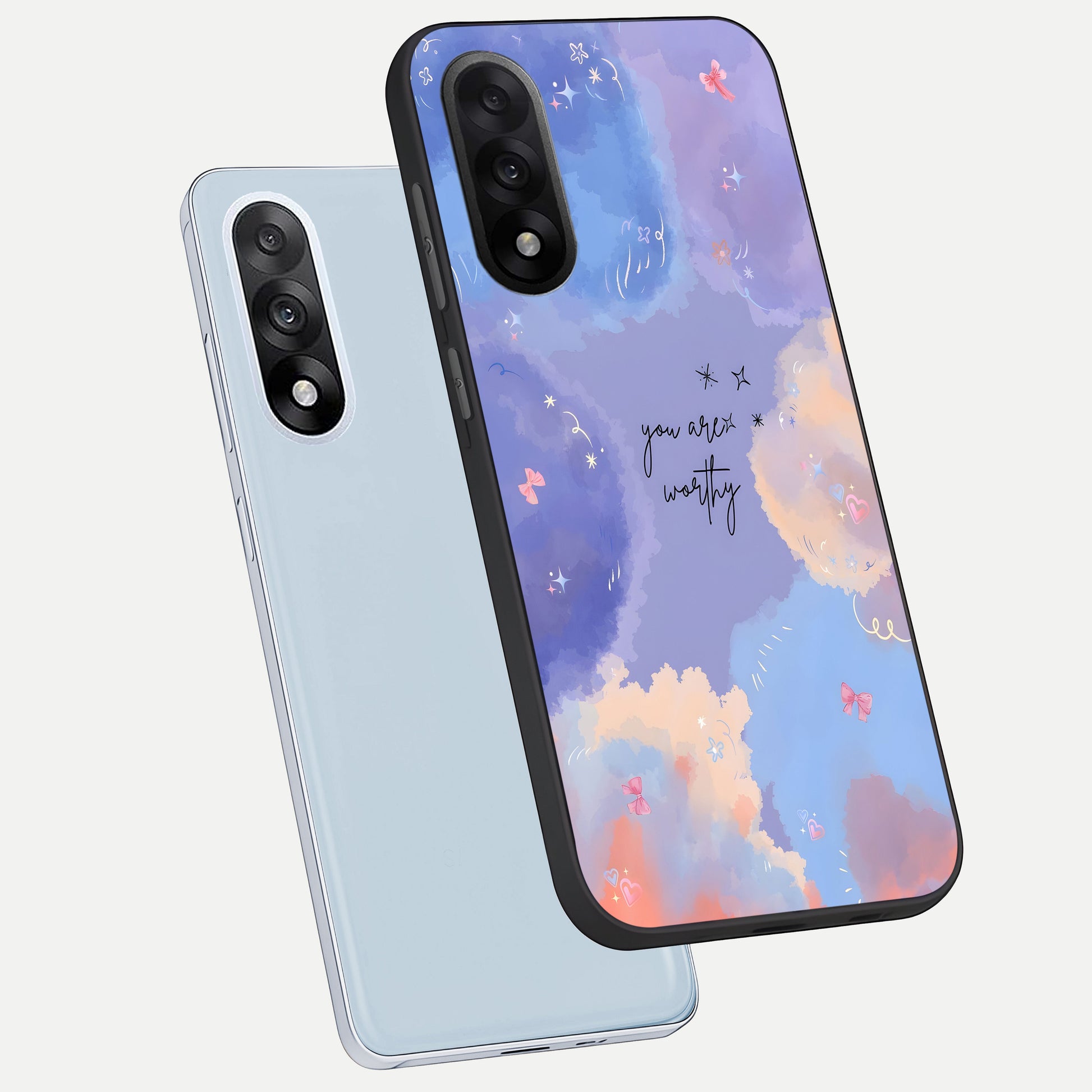  Celestial Cloud Magic phone case For Oneplus Nord 5 showing premium glass back cover with detailed artwork