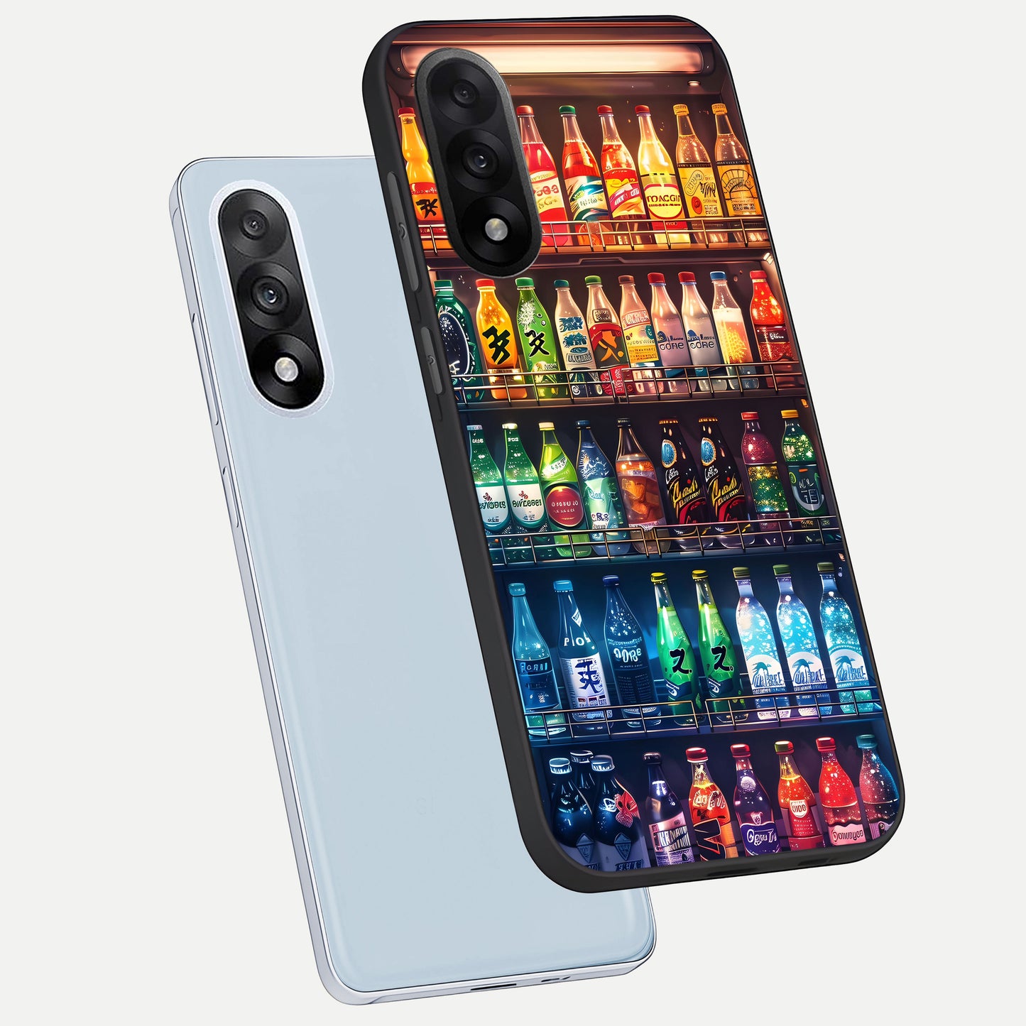  Colorfull Tree phone case For Oneplus Nord 5 showing premium glass back cover with detailed artwork