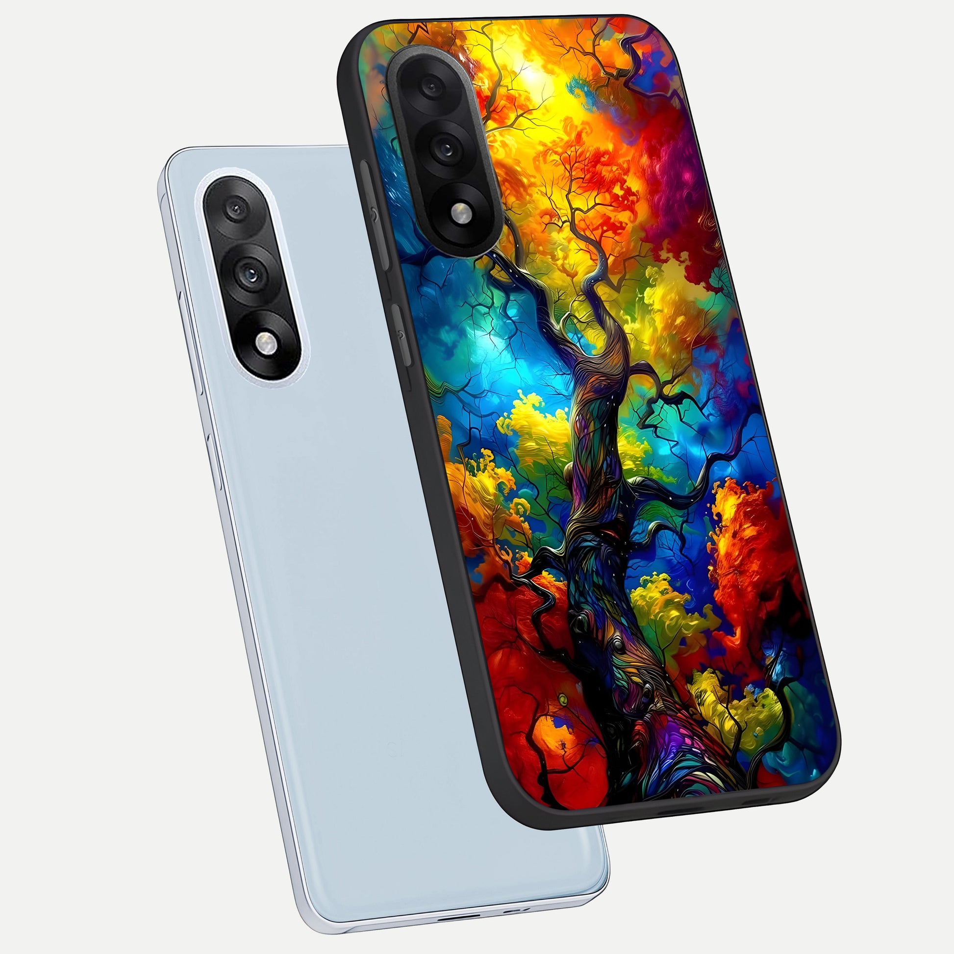  Colorful Soda Bottles phone case For Oneplus Nord 5 showing premium glass back cover with detailed artwork
