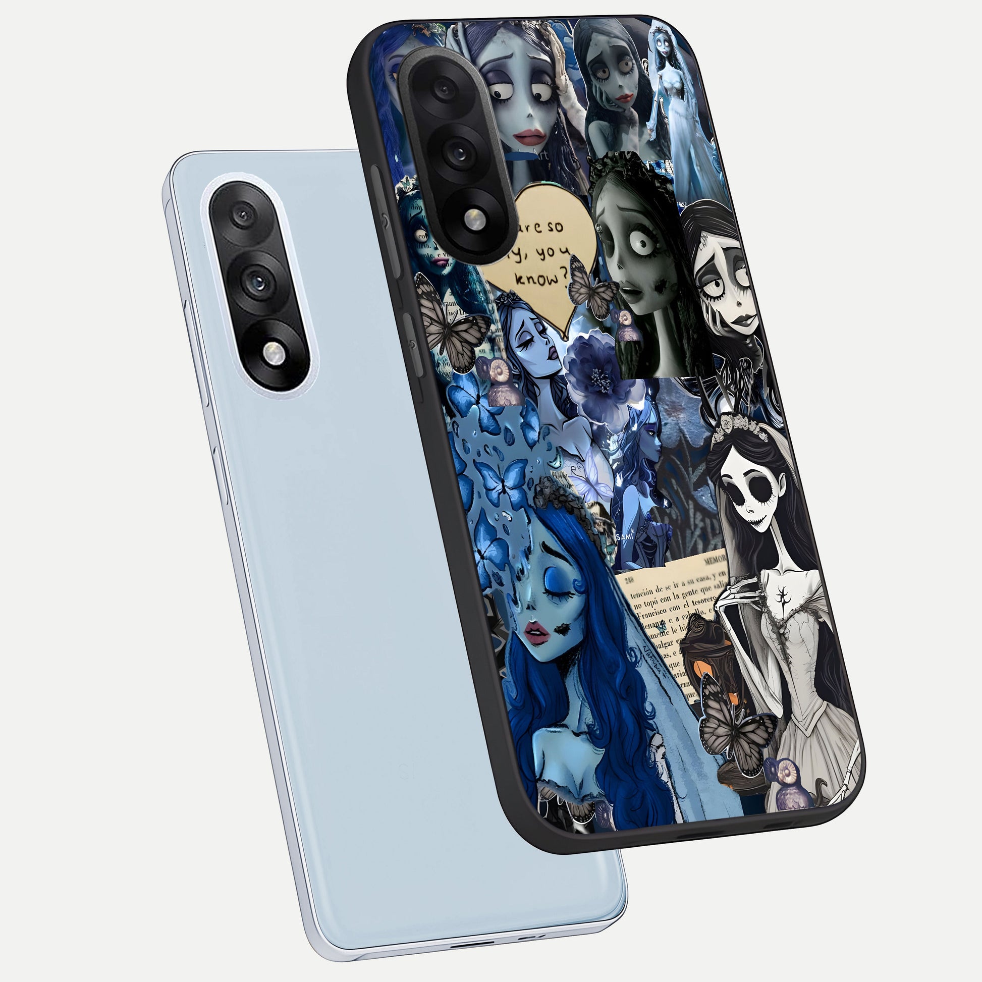  Corpse Bride Posters phone case For Oneplus Nord 5 showing premium glass back cover with detailed artwork