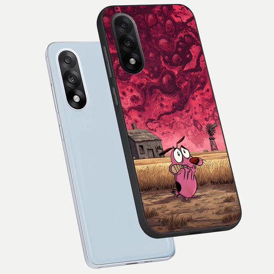  Courage Under Sky phone case For Oneplus Nord 5 showing premium glass back cover with detailed artwork