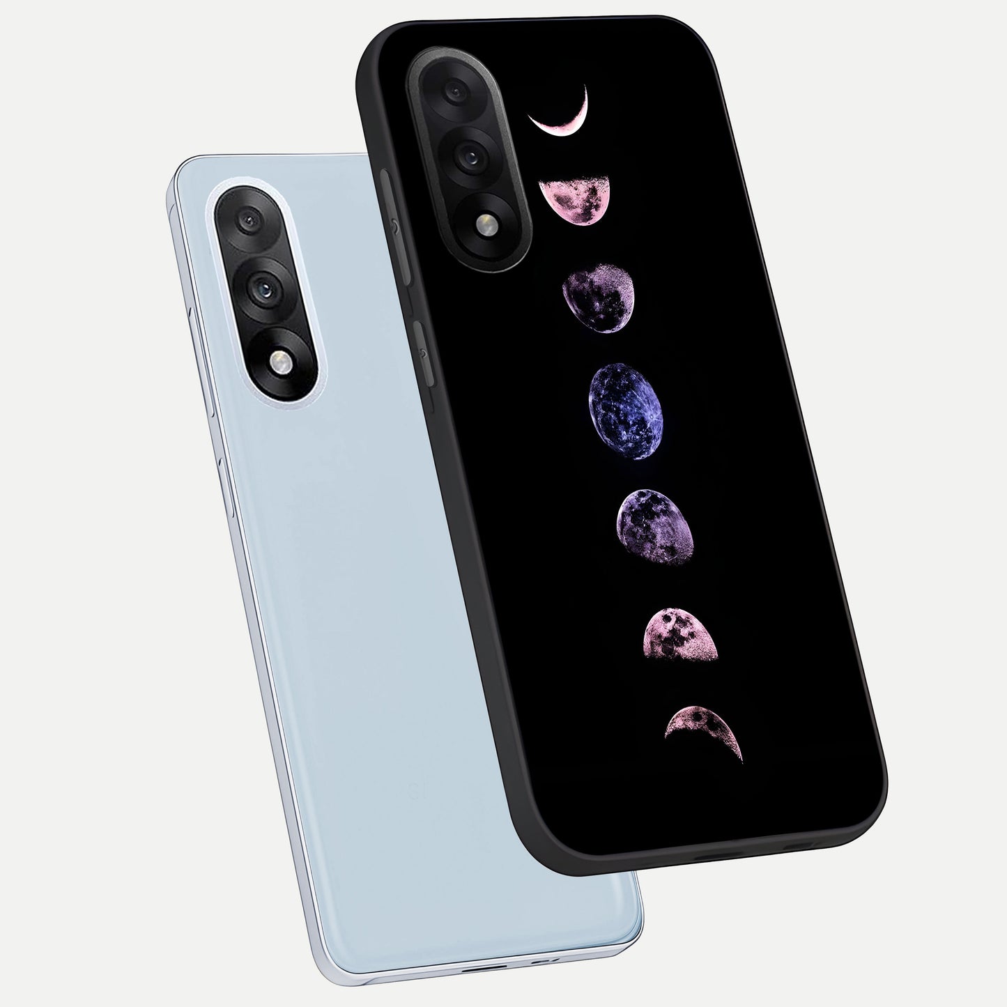  Crimson All Planets phone case For Oneplus Nord 5 showing premium glass back cover with detailed artwork