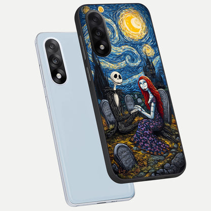  Eternal Night Love phone case For Oneplus Nord 5 showing premium glass back cover with detailed artwork