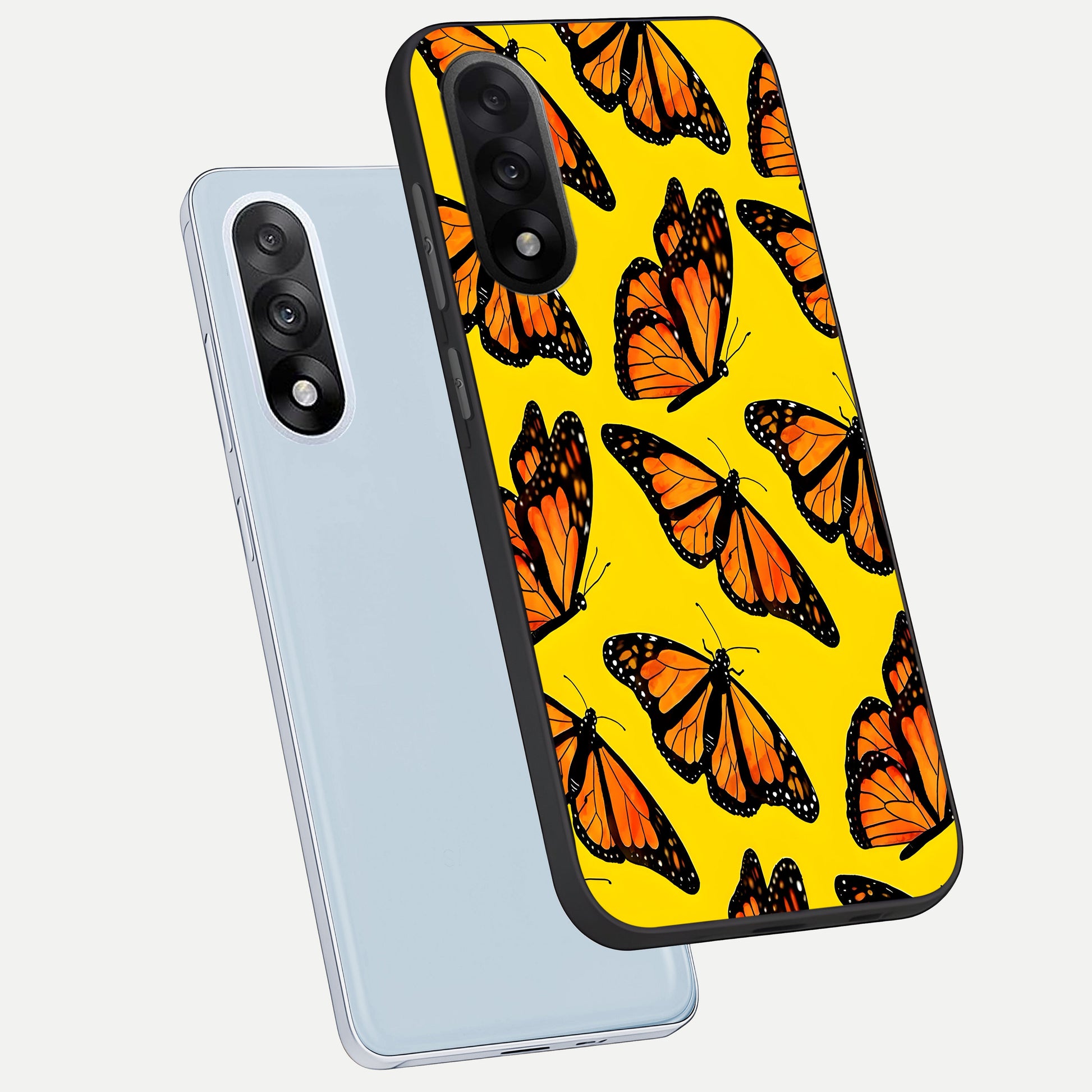  Golden Wing Flight phone case For Oneplus Nord 5 showing premium glass back cover with detailed artwork