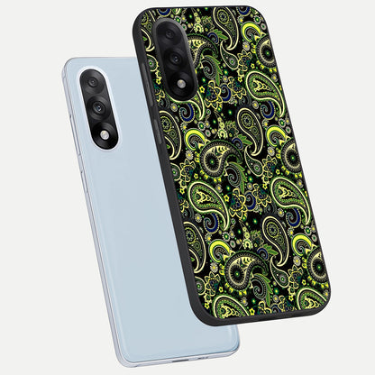 Green Lemon phone case For Oneplus Nord 5 showing premium glass back cover with detailed artwork