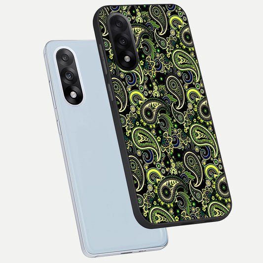  Green Lemon phone case For Oneplus Nord 5 showing premium glass back cover with detailed artwork