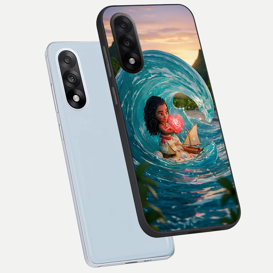  Heart of Ocean phone case For Oneplus Nord 5 showing premium glass back cover with detailed artwork