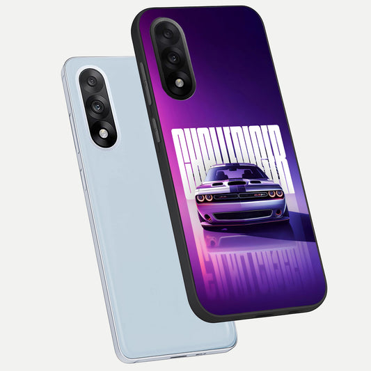  Midnight Muscle Ride phone case For Oneplus Nord 5 showing premium glass back cover with detailed artwork