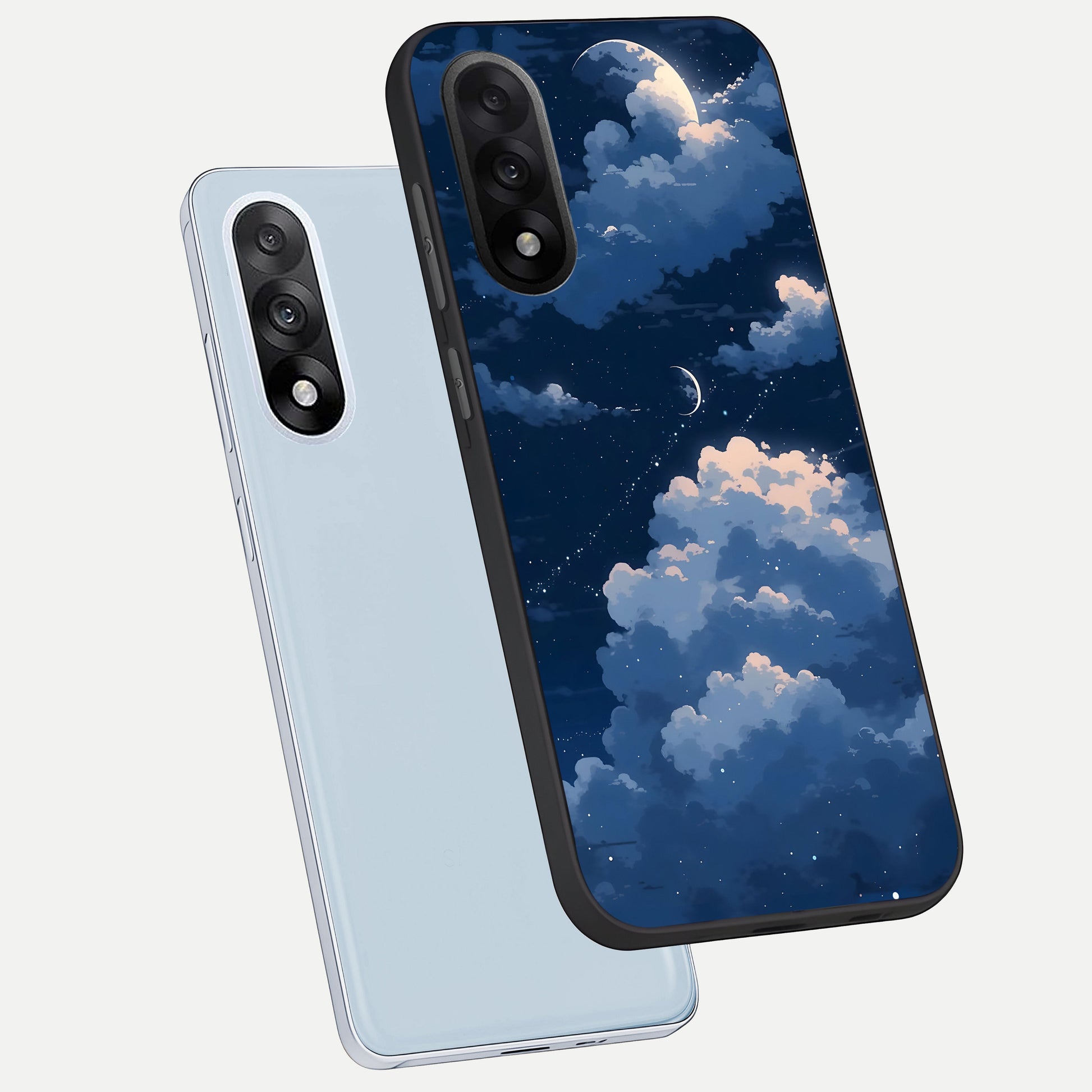  Moon Dream Haze phone case For Oneplus Nord 5 showing premium glass back cover with detailed artwork