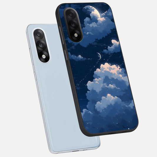  Moon Dream Haze phone case For Oneplus Nord 5 showing premium glass back cover with detailed artwork