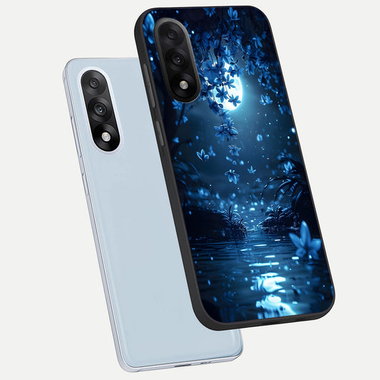  Moonlight Petal Dream phone case For Oneplus Nord 5 showing premium glass back cover with detailed artwork