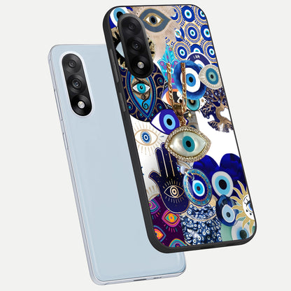  Mystic Charm Eye phone case For Oneplus Nord 5 showing premium glass back cover with detailed artwork
