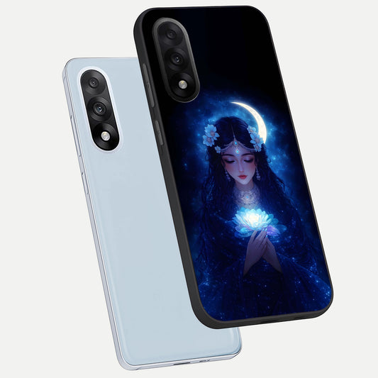  Mystic Moon Queen phone case For Oneplus Nord 5 showing premium glass back cover with detailed artwork