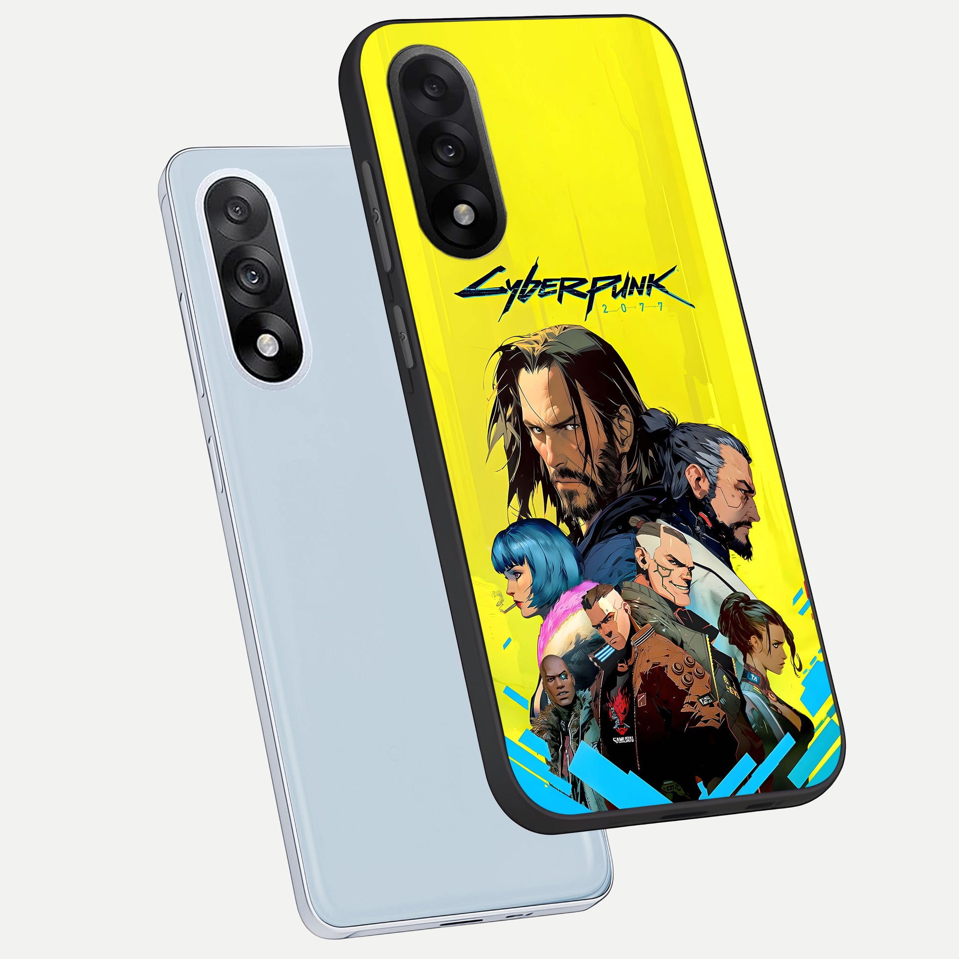  Neon Rebel Genesis phone case For Oneplus Nord 5 showing premium glass back cover with detailed artwork
