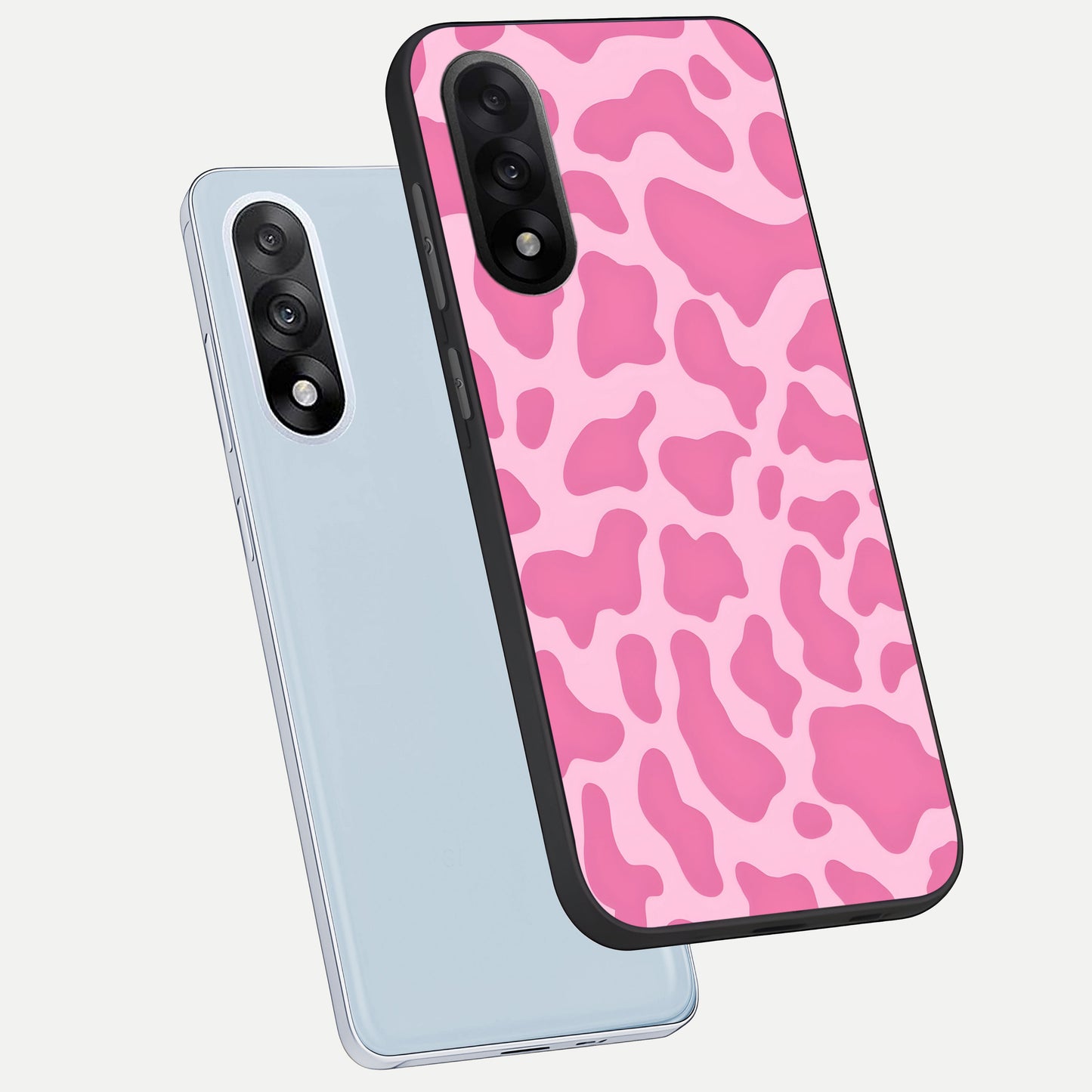  Pinkish Scenery phone case For Oneplus Nord 5 showing premium glass back cover with detailed artwork
