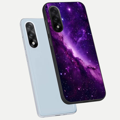  Purple Shade Sky phone case For Oneplus Nord 5 showing premium glass back cover with detailed artwork