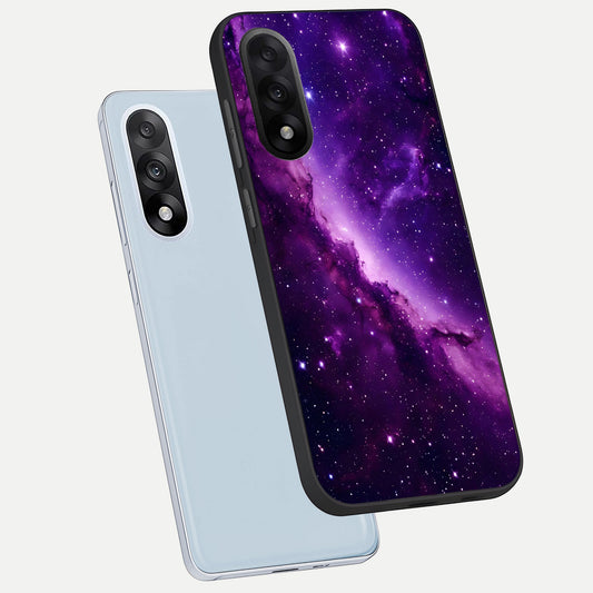  Purple Shade Sky phone case For Oneplus Nord 5 showing premium glass back cover with detailed artwork