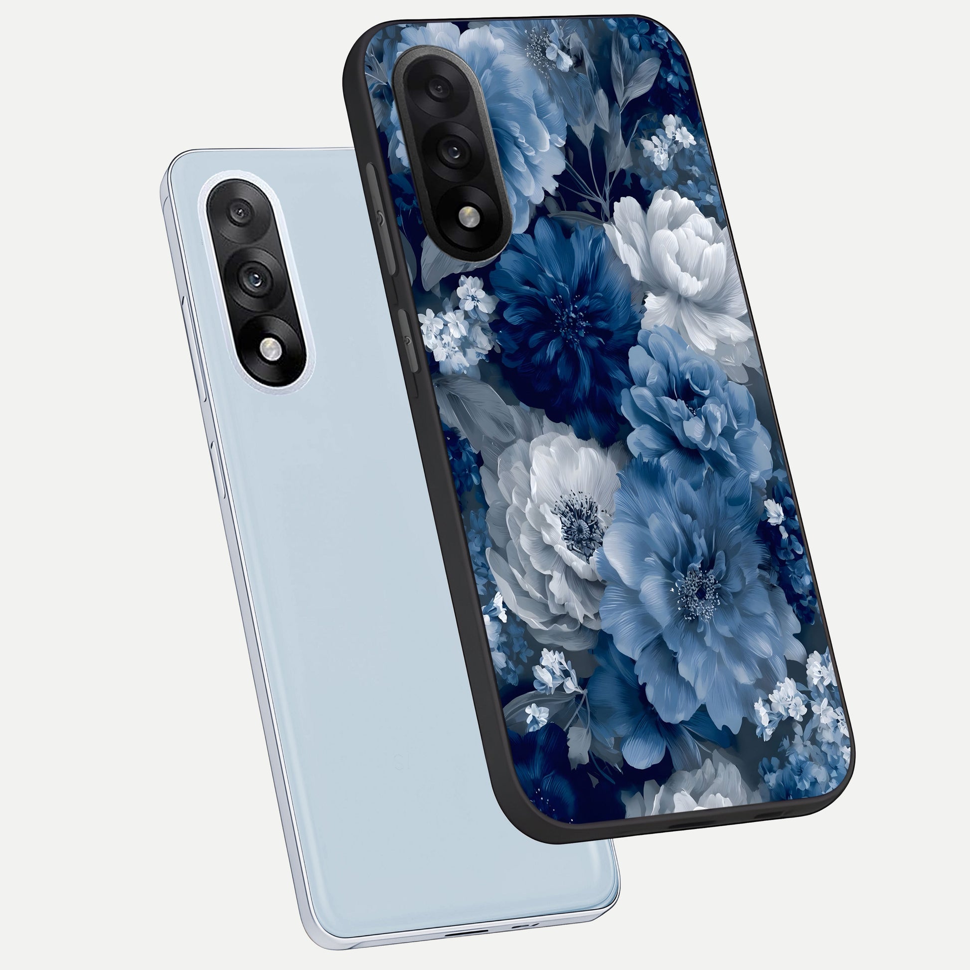  Royal Bloom Garden phone case For Oneplus Nord 5 showing premium glass back cover with detailed artwork