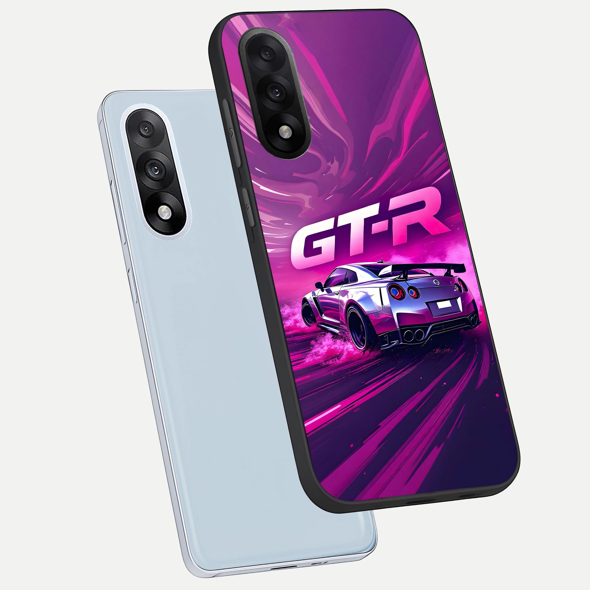  Speed Drift Legend phone case For Oneplus Nord 5 showing premium glass back cover with detailed artwork
