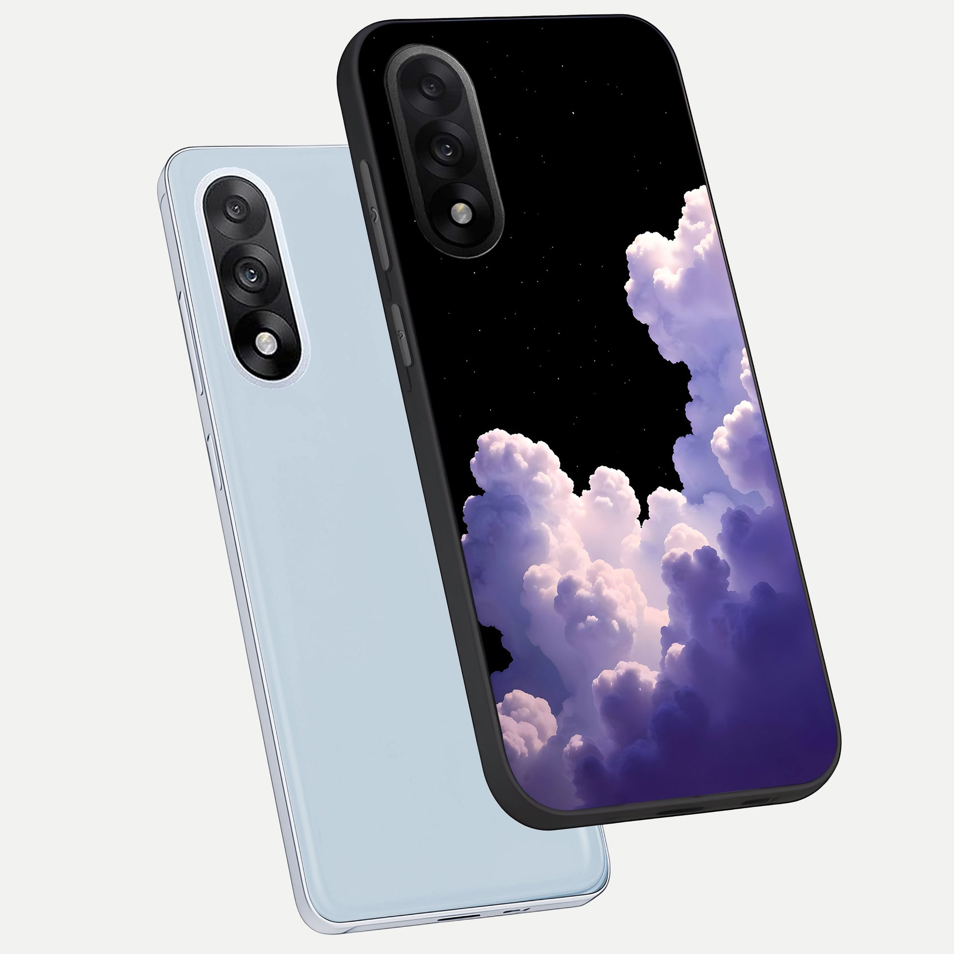  Starlit Night Whispers phone case For Oneplus Nord 5 showing premium glass back cover with detailed artwork