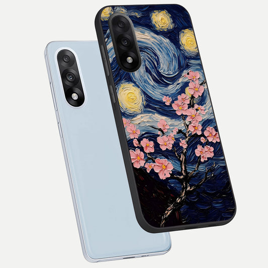  Van Gogh Scenery phone case For Oneplus Nord 5 showing premium glass back cover with detailed artwork