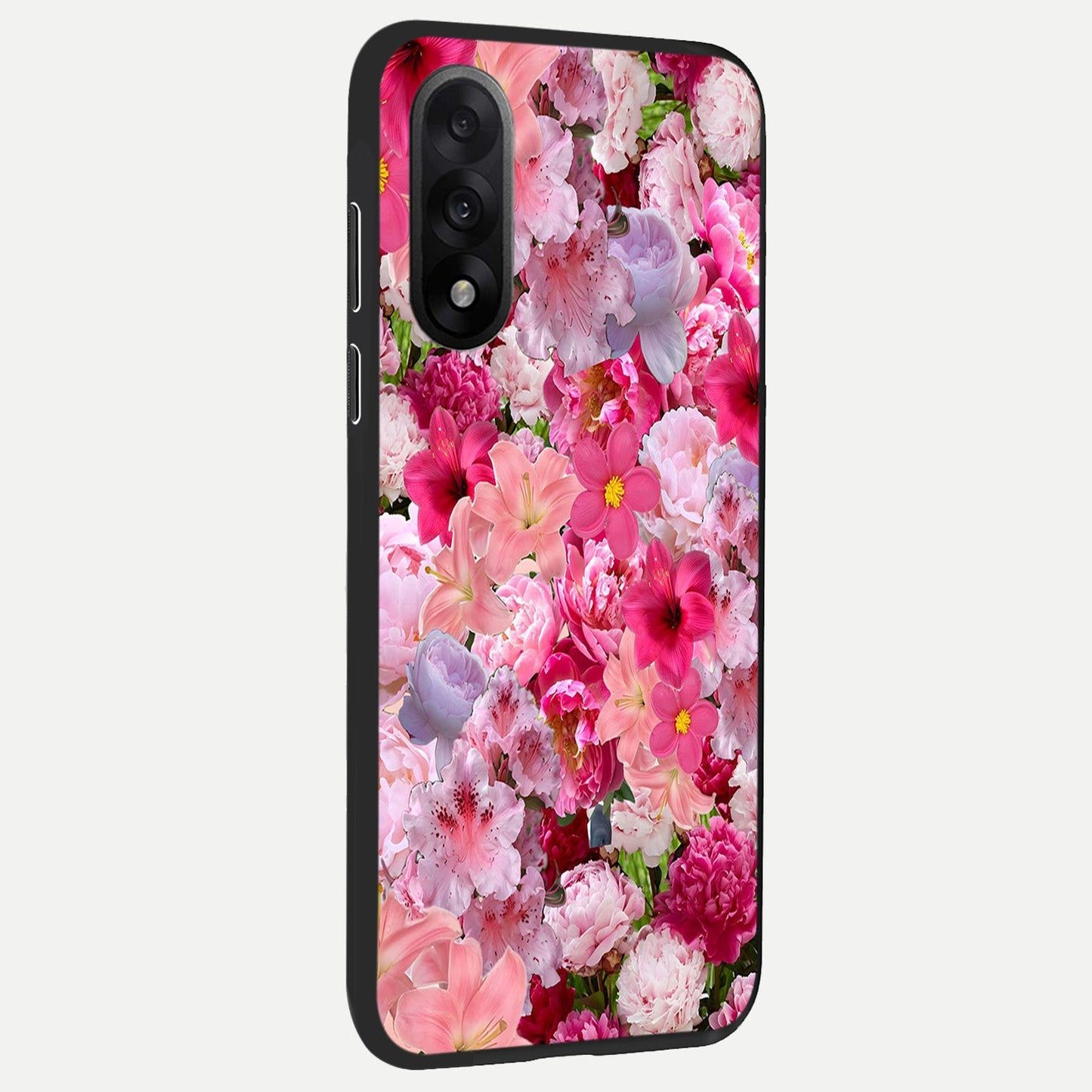  Bloom Crush Fantasy back cover For Oneplus Nord 5 slim fit glass case with vibrant aesthetic design