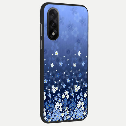  Blue Starry back cover For Oneplus Nord 5 slim fit glass case with vibrant aesthetic design