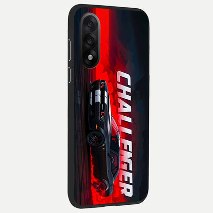  Crimson Challenger Fury back cover For Oneplus Nord 5 slim fit glass case with vibrant aesthetic design