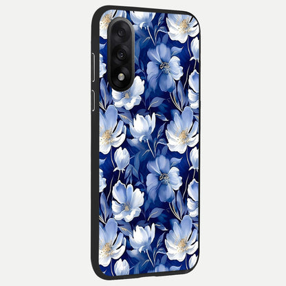  Cute Floral Patterns back cover For Oneplus Nord 5 slim fit glass case with vibrant aesthetic design