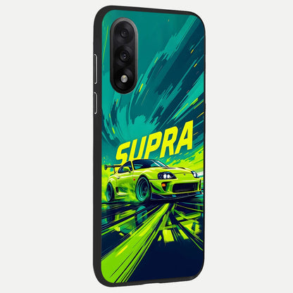  Electric Supra Thunder back cover For Oneplus Nord 5 slim fit glass case with vibrant aesthetic design