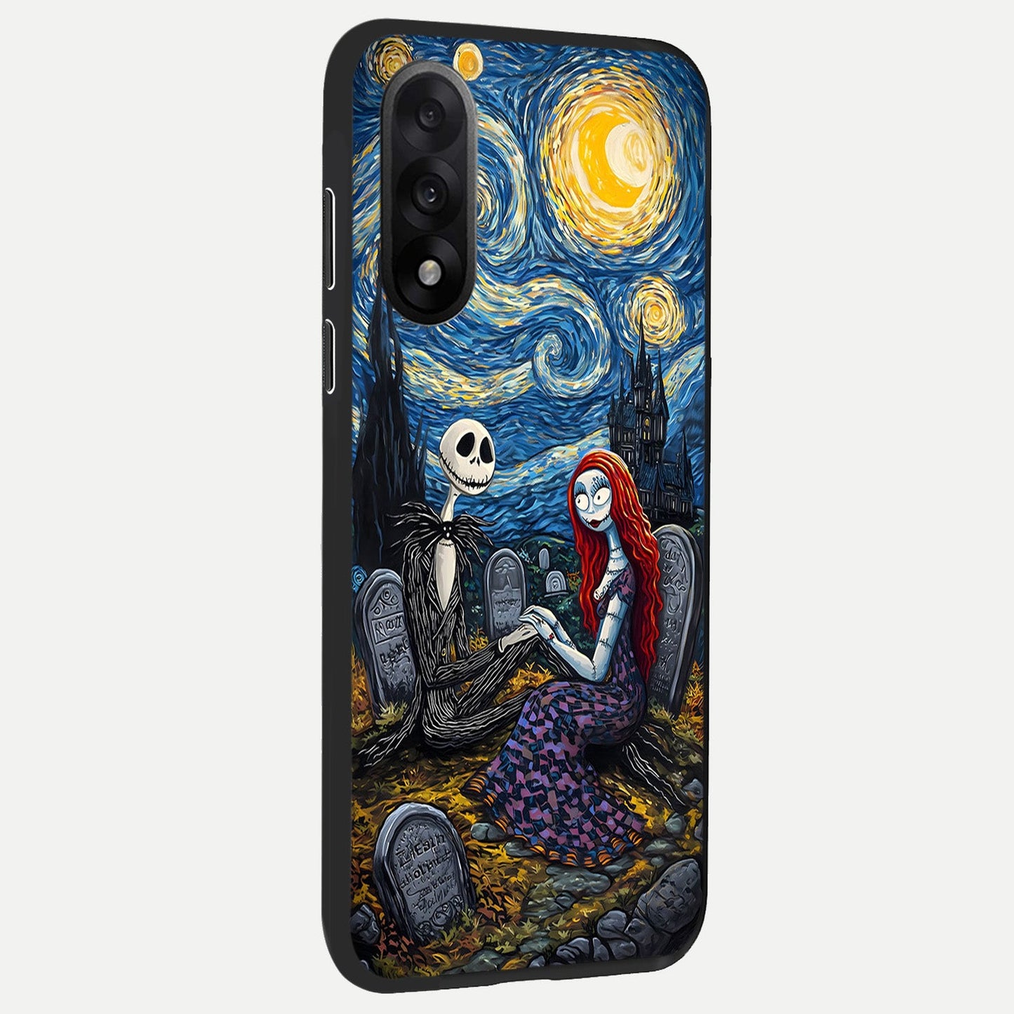  Eternal Night Love back cover For Oneplus Nord 5 slim fit glass case with vibrant aesthetic design