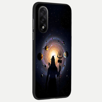  Galactic Shiva Vision back cover For Oneplus Nord 5 slim fit glass case with vibrant aesthetic design