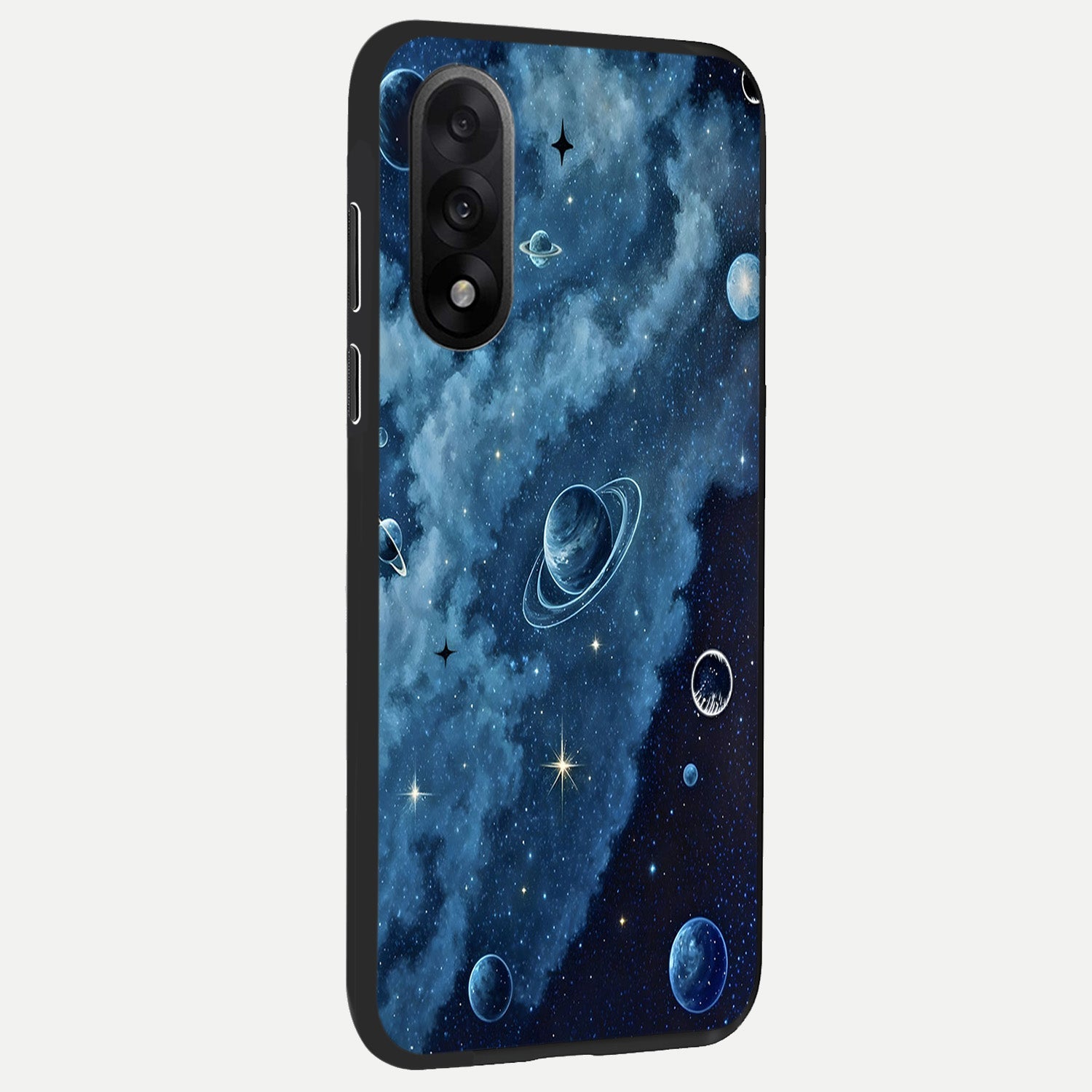  Galaxy Dream Space back cover For Oneplus Nord 5 slim fit glass case with vibrant aesthetic design