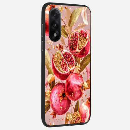  Golden Bloom Glow back cover For Oneplus Nord 5 slim fit glass case with vibrant aesthetic design