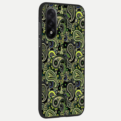  Green Lemon back cover For Oneplus Nord 5 slim fit glass case with vibrant aesthetic design