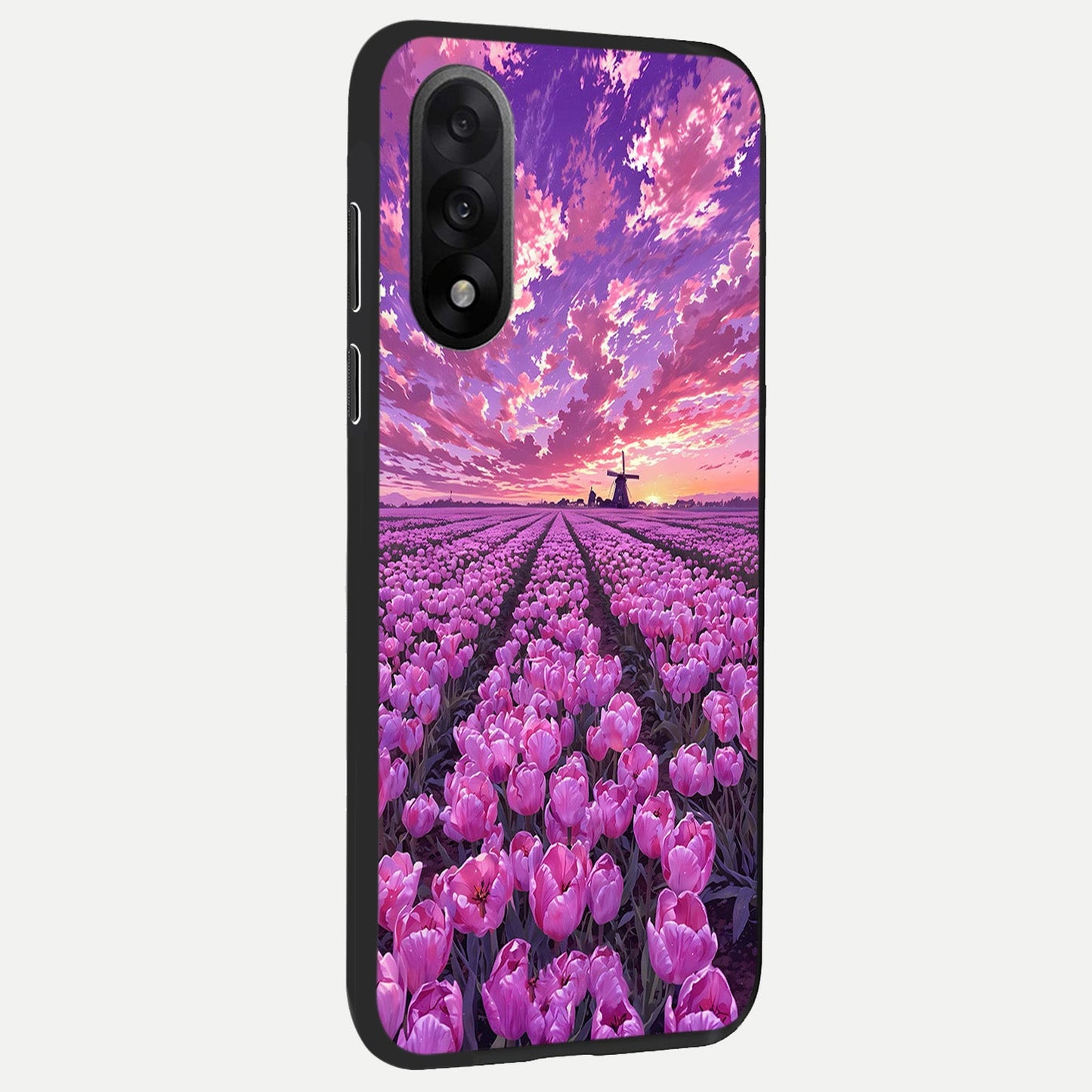  Lavender Dream Skies back cover For Oneplus Nord 5 slim fit glass case with vibrant aesthetic design