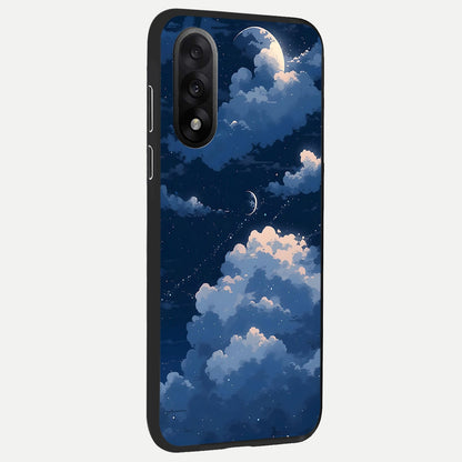  Moon Dream Haze back cover For Oneplus Nord 5 slim fit glass case with vibrant aesthetic design