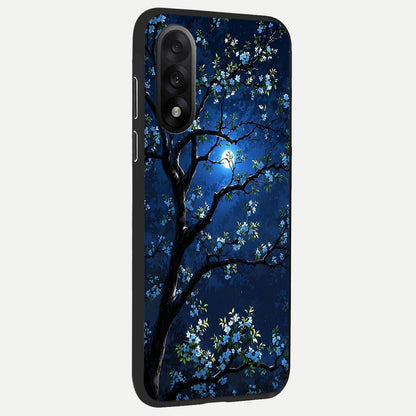  Mystic Floral Night back cover For Oneplus Nord 5 slim fit glass case with vibrant aesthetic design