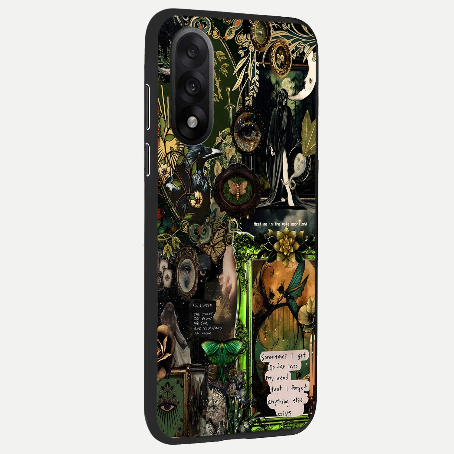  Mystic Woods Secret back cover For Oneplus Nord 5 slim fit glass case with vibrant aesthetic design