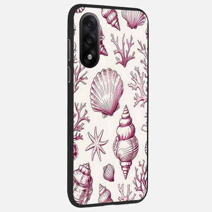  Pink Power Sparks back cover For Oneplus Nord 5 slim fit glass case with vibrant aesthetic design