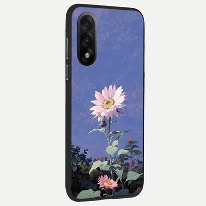  Pink Shells Outline back cover For Oneplus Nord 5 slim fit glass case with vibrant aesthetic design
