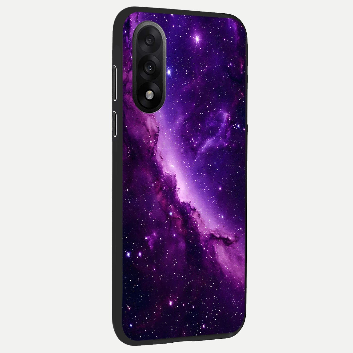  Purple Shade Sky back cover For Oneplus Nord 5 slim fit glass case with vibrant aesthetic design