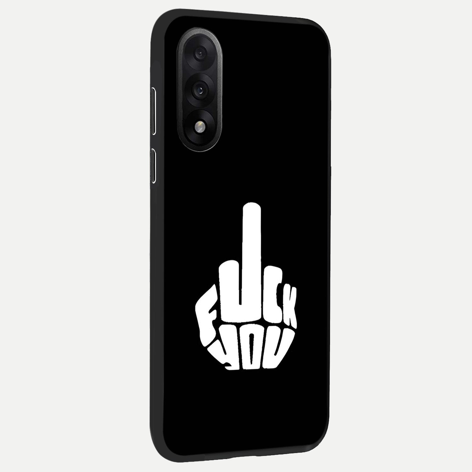  Rebel Mode On back cover For Oneplus Nord 5 slim fit glass case with vibrant aesthetic design
